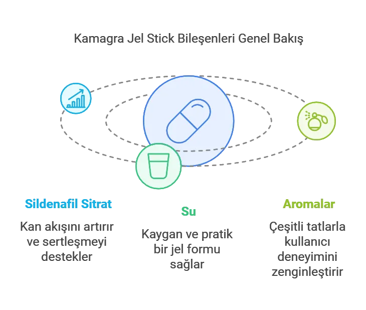 Kamagra Jel Stick Bileşenleri Genel Bakış