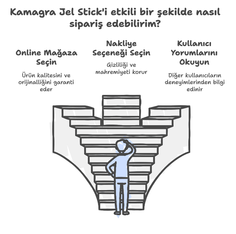 Kamagra Jel Stick'i etkili bir şekilde nasıl sipariş edebilirim?