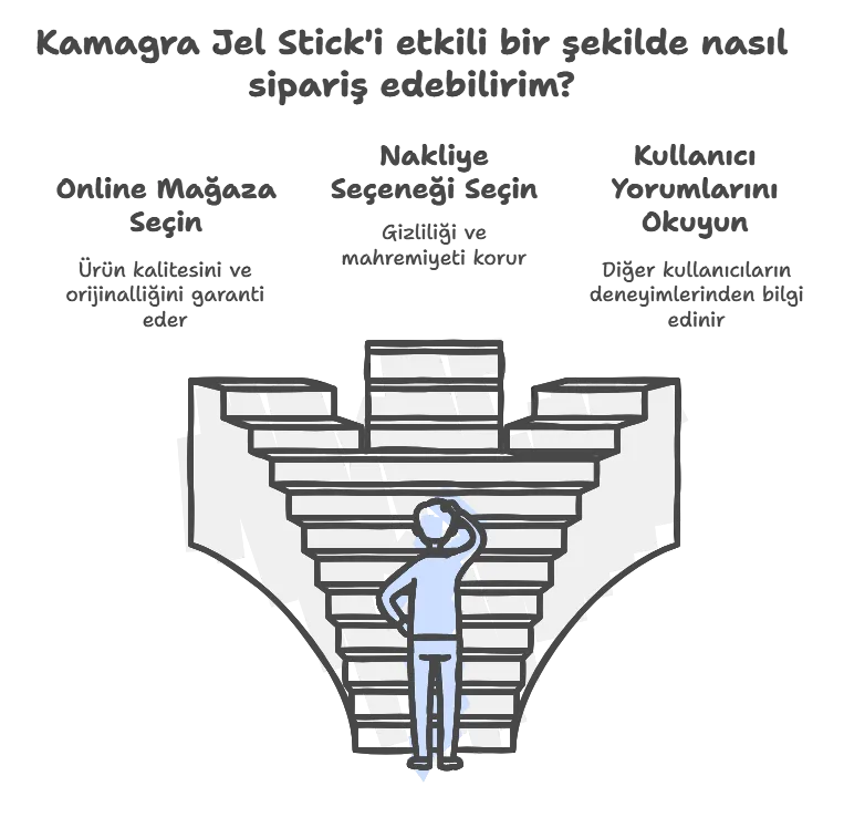 Kamagra Jel Stick'i etkili bir şekilde nasıl sipariş edebilirim?